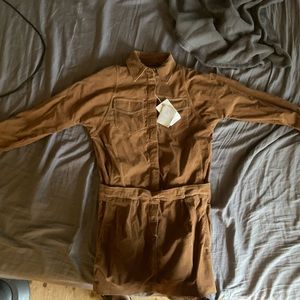 Bruno cucinelli Brown corduroy Dress